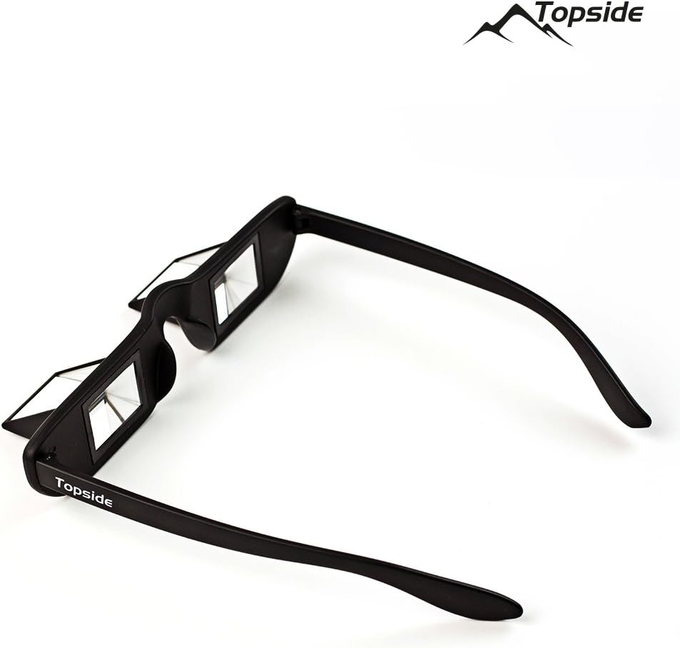 TOPSIDE Sicherungsbrille (Kletterbrille) mit hochwertigen Prismen inkl. Etui und Brillenband