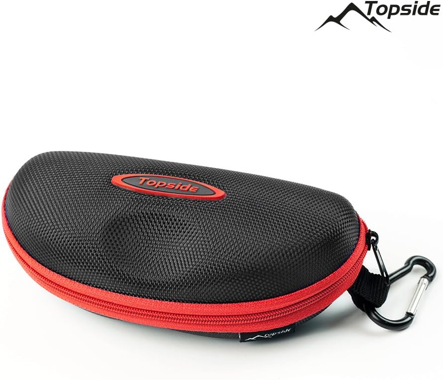 TOPSIDE Sicherungsbrille (Kletterbrille) mit hochwertigen Prismen inkl. Etui und Brillenband