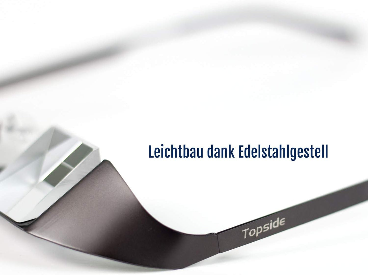 TOPSIDE Kletterbrille 2.0 – leichter Metallrahmen mit hochwertigen Prismen