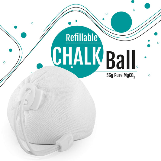 TOPSIDE Chalkball wiederbefüllbar 56g Chalkball Refill Bouldern Chalk Ball