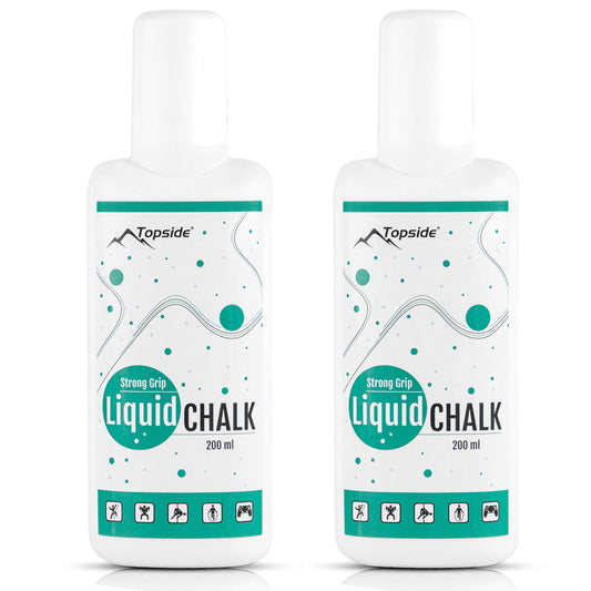 TOPSIDE ® Liquid Chalk 200ml - Bester Grip fürs Klettern, Bouldern oder Hantelstange - unsere Flüssigkreide riecht angenehm & hält Lange
